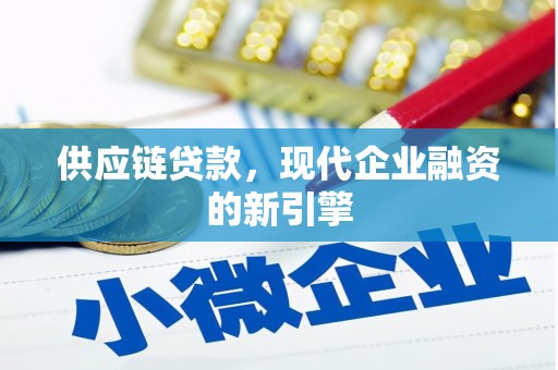 汕尾供应链贷款，现代企业融资的新引擎