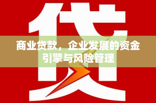 汕尾商业贷款，企业发展的资金引擎与风险管理