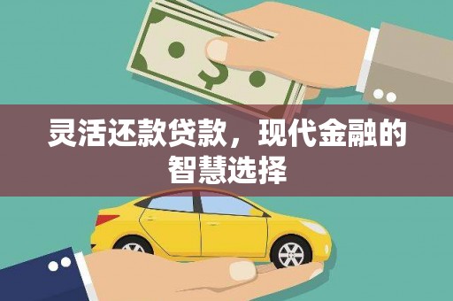 汕尾灵活还款贷款，现代金融的智慧选择