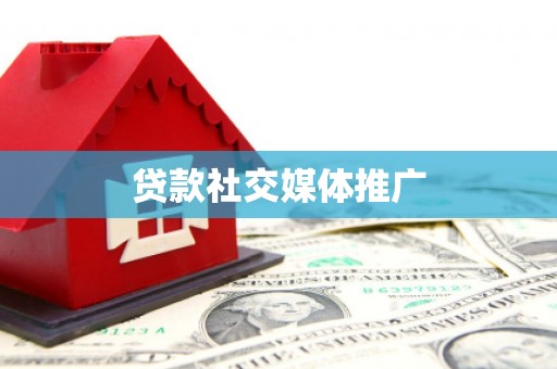 汕尾贷款社交媒体推广