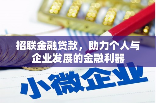 汕尾招联金融贷款，助力个人与企业发展的金融利器