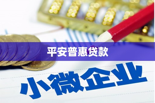 汕尾平安普惠贷款