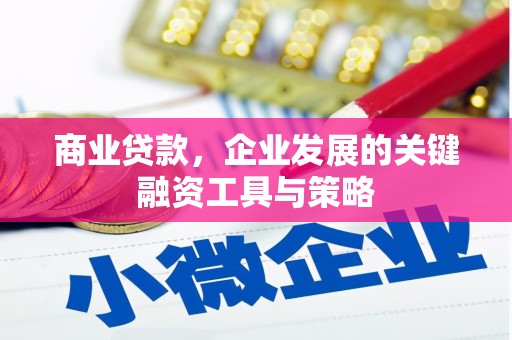 汕尾商业贷款，企业发展的关键融资工具与策略