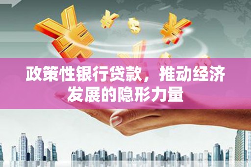 汕尾政策性银行贷款，推动经济发展的隐形力量