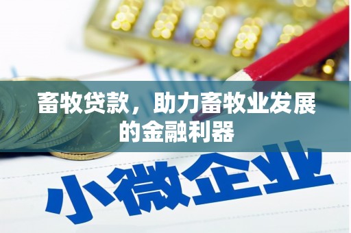 汕尾畜牧贷款，助力畜牧业发展的金融利器