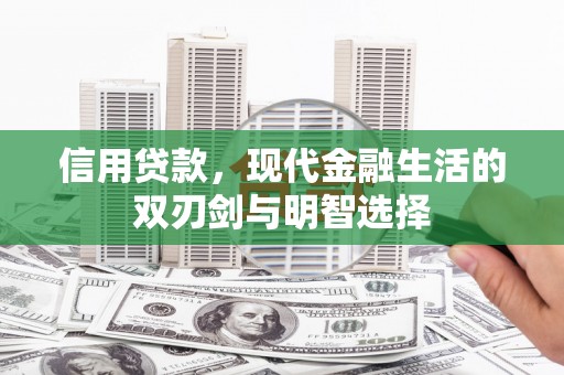 汕尾信用贷款，现代金融生活的双刃剑与明智选择