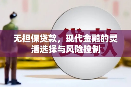 汕尾无担保贷款，现代金融的灵活选择与风险控制