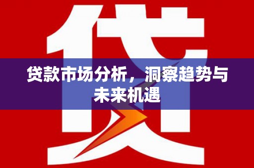 汕尾贷款市场分析，洞察趋势与未来机遇