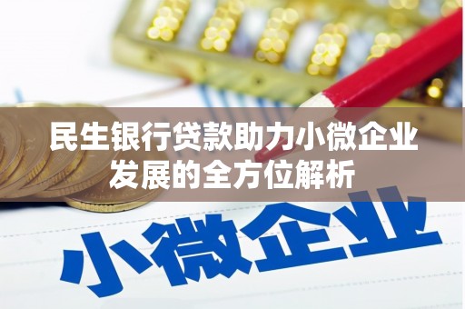 汕尾民生银行贷款助力小微企业发展的全方位解析