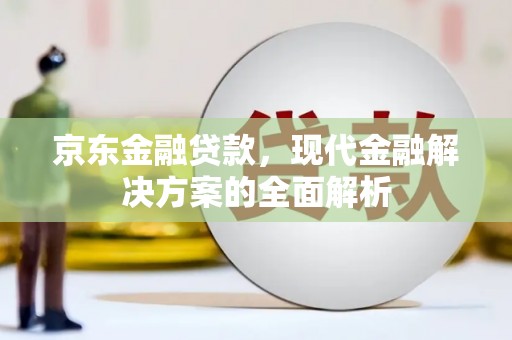 汕尾京东金融贷款，现代金融解决方案的全面解析