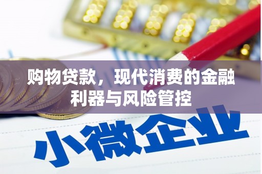 汕尾购物贷款，现代消费的金融利器与风险管控