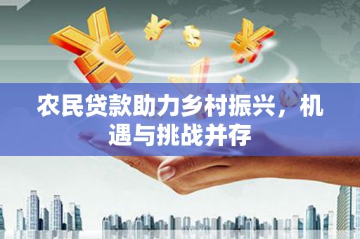 汕尾农民贷款助力乡村振兴，机遇与挑战并存