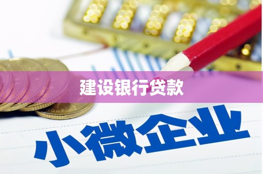 汕尾建设银行贷款