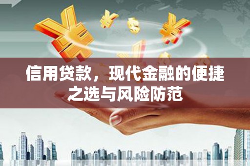 汕尾信用贷款，现代金融的便捷之选与风险防范