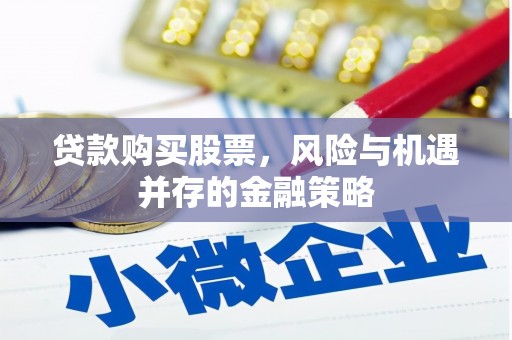 汕尾贷款购买股票，风险与机遇并存的金融策略