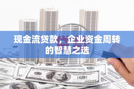 汕尾现金流贷款，企业资金周转的智慧之选