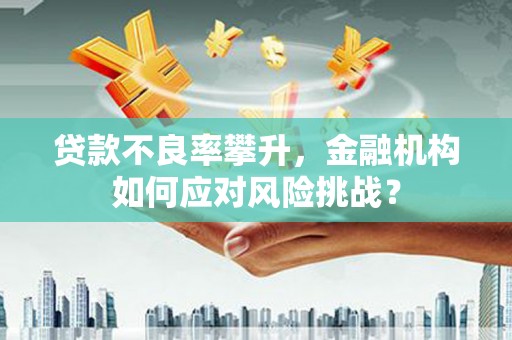 汕尾贷款不良率攀升，金融机构如何应对风险挑战？