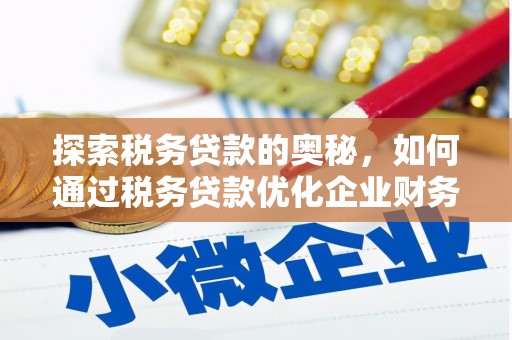 汕尾探索税务贷款的奥秘，如何通过税务贷款优化企业财务