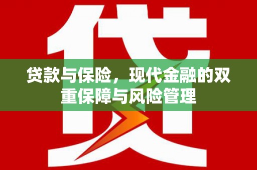 汕尾贷款与保险，现代金融的双重保障与风险管理