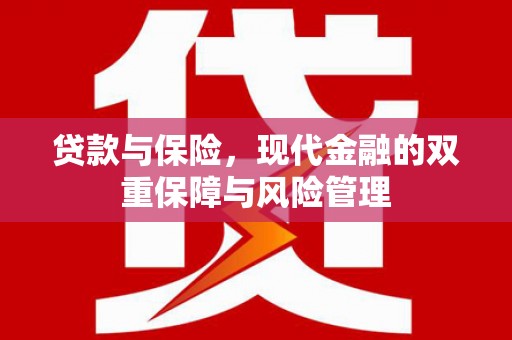 汕尾贷款与保险，现代金融的双重保障与风险管理