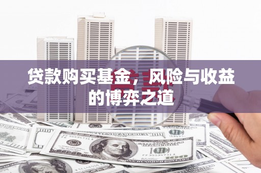 汕尾贷款购买基金，风险与收益的博弈之道