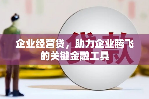 汕尾企业经营贷，助力企业腾飞的关键金融工具