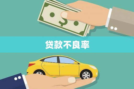 汕尾贷款不良率