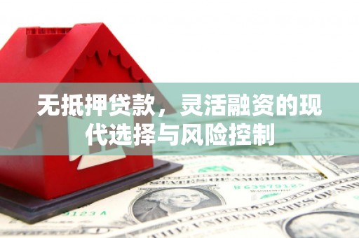 汕尾无抵押贷款，灵活融资的现代选择与风险控制