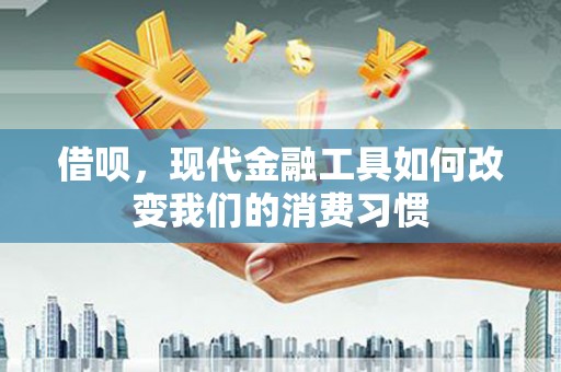 汕尾借呗，现代金融工具如何改变我们的消费习惯