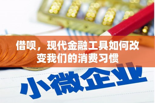 汕尾借呗，现代金融工具如何改变我们的消费习惯