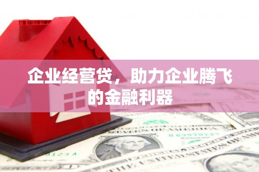 汕尾企业经营贷，助力企业腾飞的金融利器