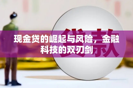 汕尾现金贷的崛起与风险，金融科技的双刃剑