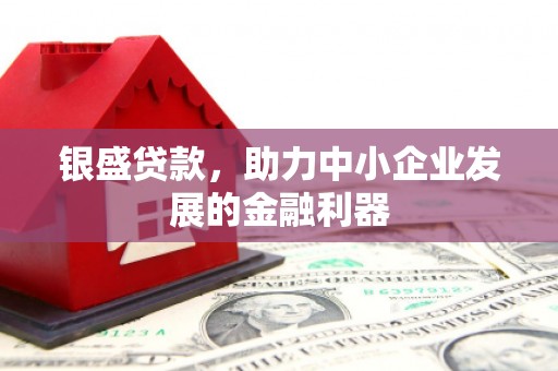 汕尾银盛贷款，助力中小企业发展的金融利器