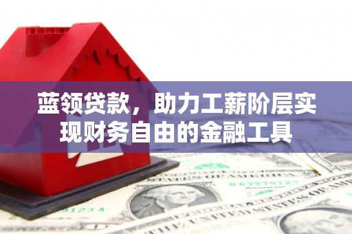 汕尾蓝领贷款，助力工薪阶层实现财务自由的金融工具