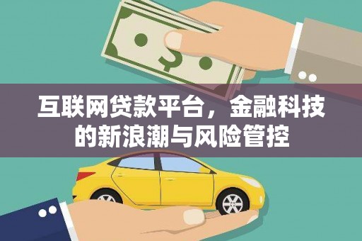 汕尾互联网贷款平台，金融科技的新浪潮与风险管控
