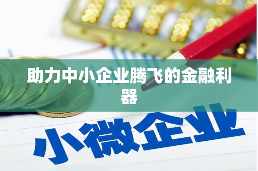 汕尾助力中小企业腾飞的金融利器