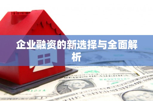 汕尾企业融资的新选择与全面解析